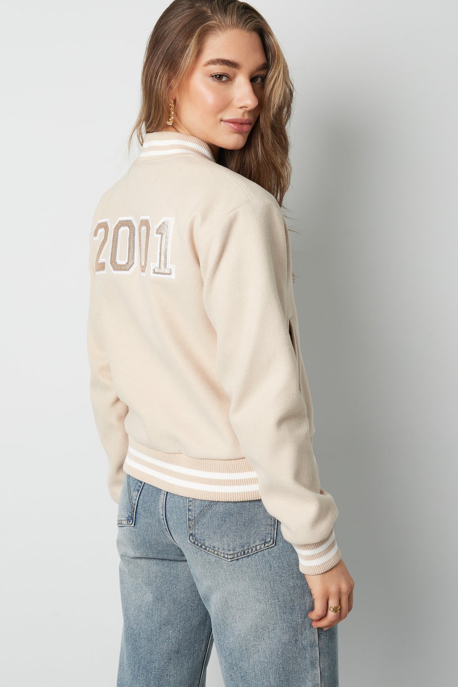 Bomber jacket sporty spice - Black Picture7